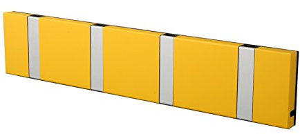 Knax Garderobe Waagerecht Summer 4 Haken, Grau