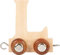 Buchstabenzug | Wunschname zusammenstellen | Holzeisenbahn | EbyReo® Namenszug aus Holz | personalisierbar | auch als Geschenk Set (Buchstabenzug L)