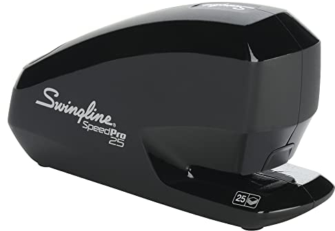 Swingline grapadora eléctrica, 25 hojas, velocidad Pro 25, negro (s7042150)