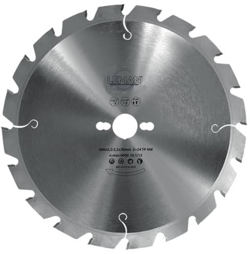 Leman - Lame de scie circulaire de chantier spéciale palette 350x30 mm 24 dents