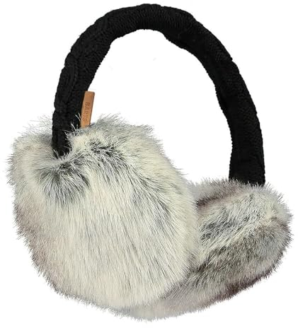 Barts Fur Earmuffs Heather Brown