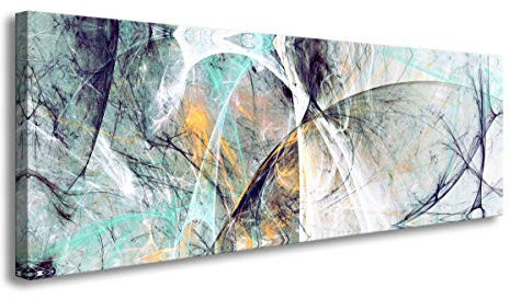 Visario 120 x 40 cm Bild auf Leinwand digitale Phamtasie 5751 deutsche Marke und Lager -aufhängfertig