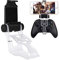 DLseego Xbox Series S/X Controller Phone Mount Clip,Faltbarer Handyhalter für Xbox-Controller Handyhalterung Clip Tragbarer Game Controller Smartphone Halterung für Xbox Series S/Xbox Series X-Schwarz