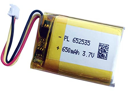 652535 650mAh Ersatzakku für Logitech MX Master 2, MX Master 3, MX Master 2s, MX Anywhere 2, MX Anywhere 2S, MX Ergo, M-RO052, 910-004362 Batterie 910-004374 533-000120 533-000121 Akku