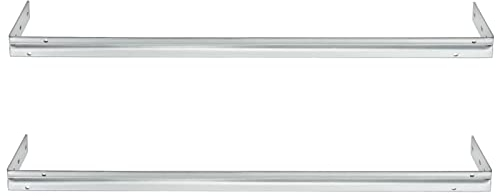 SOTECH 2 pièces traverses en acier pour stabilisation de meuble bas de 60 cm pour meuble de cuisinière encastrable, support de montage pour meuble