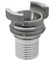 HUGGY TUYAUX Raccord symétrique guillemin, DN 80 x 75 mm, à Douille annelée