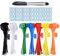 YSTrillion Serre-Câbles Electriques,250 Pièces Attaches de Câble Colorées,Attaches Pour Marqueurs De Câble,Serre Câbles Nylon pour marquer et organiser le Fils 3 × 150MM