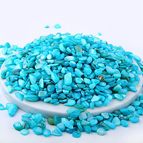 Colorful 3-5MM 20G 50G 100G Mixed Natural Gravel Chip Beads Irregular Energy Stone Beads for Fish Tank Bonsai Home Decoration-Shell Beads,100G