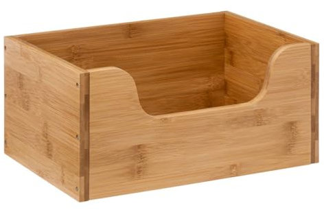 5five - stapelbarer korb bambus klein