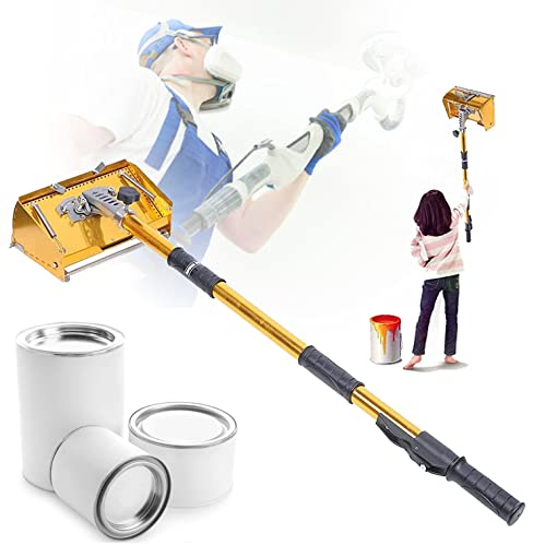 LINTAIZUO Trockenbau-Flachkasten-Rendering-Maschine Trockenbau-Flachputzkasten mit Griff zum Verputzen von Flachkasten, Spachtel-Flachkasten Aus Aluminiumlegierung, 120 ° Verstellbar