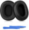 ELZO Ersatz Ohrpolster für Skullcandy Crusher Evo, Premium Ersatzpolster für Skullcandy Crusher Wireless/Evo/ANC, Hesh 3/EVO/ANC Kopfhörer, Ersatz Ohrkissen Over-Ear Headphones, Schwarz