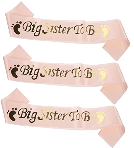 ibasenice 3st Baby Schultergurt Schärpengürtel Für Die Babyparty Party-etikette-gürtel Etikettengürtel Zum Geburtstag Partyzubehör Geburtstagsschärpe Satin Mutter Partybedarf Prinzessin