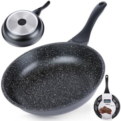 orion group Granitpfanne Bratpfanne antihaftbeschichtet Pfannen 26 cm