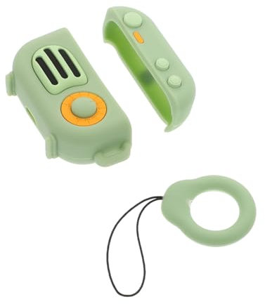 DOITOOL Kopfhöreretui Aus Hochwertigem Silikon Passend Für Airpods Pro Verschluss Und Aussparungen Für Ladeanschluss Schutzhülle Im Retro-Radio-Design