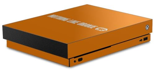 DeinDesign Autocollant Compatible avec Microsoft Xbox One X Sticker Film Autocollant Équipe de Football néerlandaise Orange Articles pour Fans