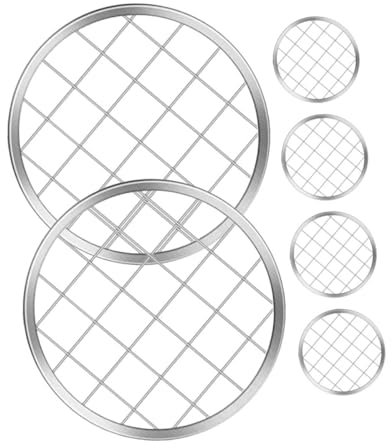 GLEAVI 6stücke Jar Floral Grids Wiederverwendbare Blumengitter Für Kreative Arrangements Stifthalter Einlagen Für Einmachgläser