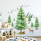Wandtattoo Groß Kiefernbaum Wandaufkleber, Eichhörnchen Vogel Hirsche Waldtier Wandsticker, Wanddeko für Babyzimmer Schlafzimmer Wohnzimmer Spielzimmer Kinderzimmer