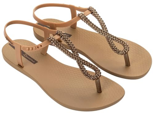 Ipanema Femme Class Twist Sandal Fem Tongues, Bronze, 39 EU