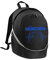 multifanshop Rucksack - München blau - Herzschlag - Druck blau - Tasche Größe one size schwarz