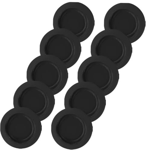 Vaguelly 10 Stück Gummi Stopfen Ersatz Verschluss Für Spardosen Robuster Runder Gummistopper Ø30mm Kompatibel Mit Plaster Dolls Und Sparschweinen Einfache Montage Ohne Werkzeug