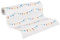 A.S. Création Papier peint pour chambre d'enfant Lilly & Luis - Papier peint intissé résistant à l'aspect fanion - 10,05 m x 0,53 m - Bleu, jaune, rouge - Fabriqué en Allemagne - 771711