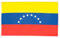 AZ FLAG – Lote de 10 banderas venezolanas sin escudo – 150 x 90 cm – Bandera venezolana de 8 estrellas 100% poliéster con ojales metálicos integrados