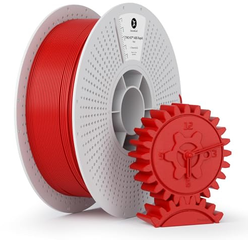 kexcelled Alta Velocità Filamento ABS per Stampante 3D 1,75mm 1kg | Stampa 500mm/s, Alta Resistenza Termica, Bobina Rimovibile, Compatibile con la maggior parte delle stampanti FDM e AMS