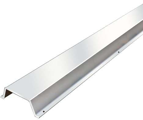 Outdoor Cord Cover, Outdoors Cable Covers, Stainless Steel Material, Used to Protect Wires and Prevent Cables From Tripping, Suitable for Offices(100x4x1.8cm/39x1.6x0.7in)
