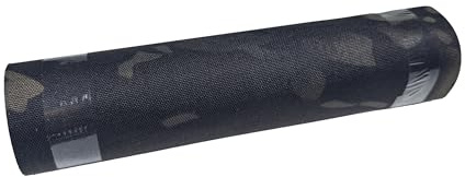Taktisches Camouflage Tape 20x100cm – wiederverwendbar, kleberückstandsfrei, starke Tarnung, nicht dehnbar, leicht zuschneidbar, für Jagd, Airsoft, Zelt & Optik (MCBK, 100*20cm)