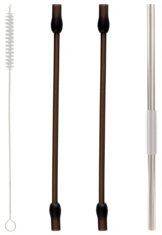 Milchschlauch Kompatibel mit Siemens EQ6, EQ6 Ersatzteile Milchschlauch, Edelstahles Milchrohr und Reinigungsbürste Set Kompatibel mit Siemens Eq6 Series, Bosch Veroaroma Kaffeevollautomat