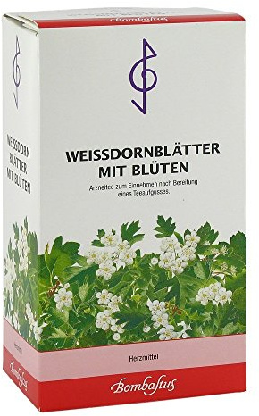 Weissdornblätter m. Blüten Tee