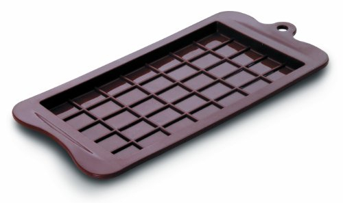 Ibili Molde Tableta DE Chocolate, Stainless Steel, marrón, 18.5 x 9.5 x 2 cm