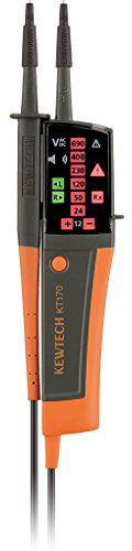Kyoritsu KT 170 Tester per misura della tensione con visualizzazione a LED , grigio