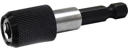 Dapetz ® Magnetic Drywall Bit Holder 1/4 Hex Shank Drills Screwdrivers 60mm Length Interface Has a Locking Mechanism, Built-In Magnetic, Automatically Pop-Up Batch Head.