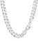 NKlaus 50cm Panzerkette 925 Silber elegante Halskette besondere Breite: 7,8mm Collier 38g schwer 5901