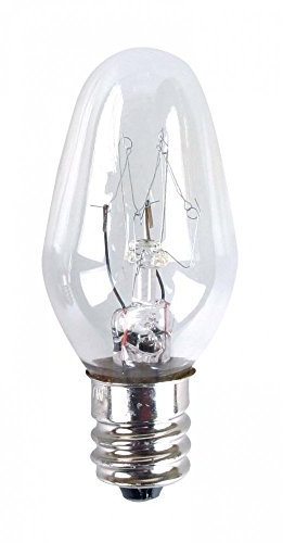 Eveready Night Light Bulb - E12 Small Edison Screw - 7w - Twin Pack