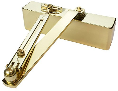Excel Hydraulische Fire spezifische Türschließer Größe 2–4, von Ventil Messing poliert Satin Silber