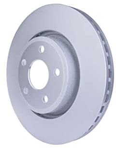 HELLA 8DD 355 122-411 Brake Disc - 55722PRO_HC - High-carbon - Coated - 350mm - 32mm - Externally Vented - for e.g. DODGE / JEEP