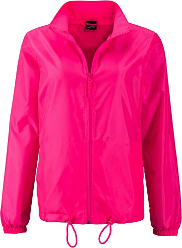 James & Nicholson Damen Ladies' Promo Jacket Jacke, Rosa (Bright-Pink), 38 (Herstellergröße: L)