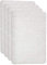 iHS Range 4er Set Weiss Bügelflicken zum Aufbügeln aus Baumwolle 10x15cm I Für Bettwäsche und mehr I Stoffflicken Ausbesserungsflicken Reparatur-Flicken Reparatursatz