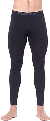 Icebreaker Herren Funktionshose 150 Zone Leggings, Black, S, 104350001S