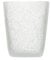 Memento Set 6 Bicchieri Vetro pulegoso Senza Gambo White Transparent