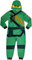 LEGO Ninjago Jungen Schlafanzug Einteiler Kapuze Unionsuit Onesie, Grün , 4-5