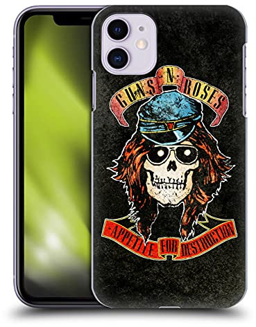 Head Case Designs Offizielle Zugelassen Guns N' Roses Rose Vintage Harte Rueckseiten Handyhülle Hülle Huelle kompatibel mit Apple iPhone 11