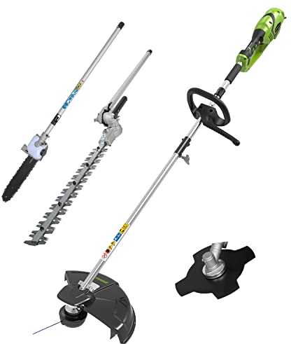 Greenworks Tagliabordi e Decespugliatore Elettrico 230V 1200W 40cm, Accessorio Tagliasiepi, Accessorio Potatore