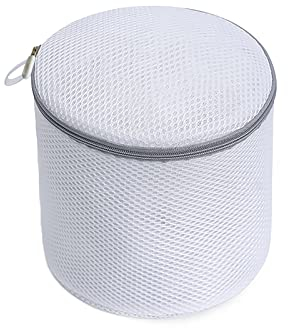 Wäschenetz BH für Waschmaschine, Doppellagige BH Wäschenetz, Wiederverwendbarer BH Netz für Waschmaschine, Netz-Waschbeutel mit Reißverschlüss für BH, Unterwäsche, Dessous, Socken