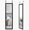 Biznest Over The Door Tall Mirror- Wooden Style Black Frame 30X120Cm, Home Decorative Mirror,For Living Room, Bedroom Room