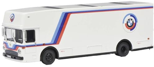 Schuco Modellauto Renntransporter BMW 1:87