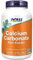 Now Foods, Calcium Carbonate Pure Powder, 600 mg di Calcio al Giorno, Altamente Dosato, 340 g di Polvere vegana, Testato in Laboratorio, Senza Glutine, Senza Soia, Non OGM, Vegetariano