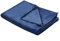 Bezug für Gewichtsdecken Minky-Stoff 100 x 150 cm Marine blau flauschig Rhea